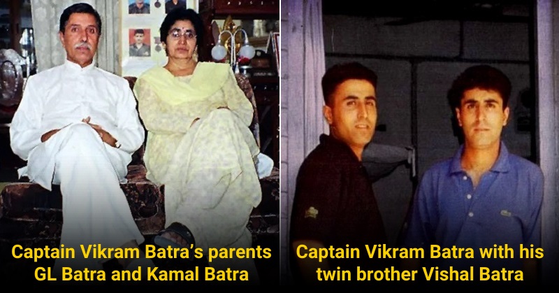 Vikram Batra Father and brother