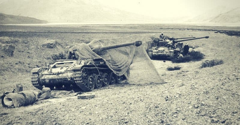 AMX-13 Tanks of 20 Lancers in Chushul
