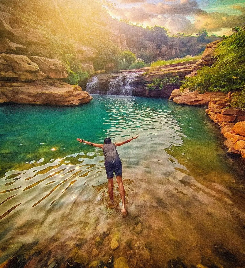 Gandikota waterfalls