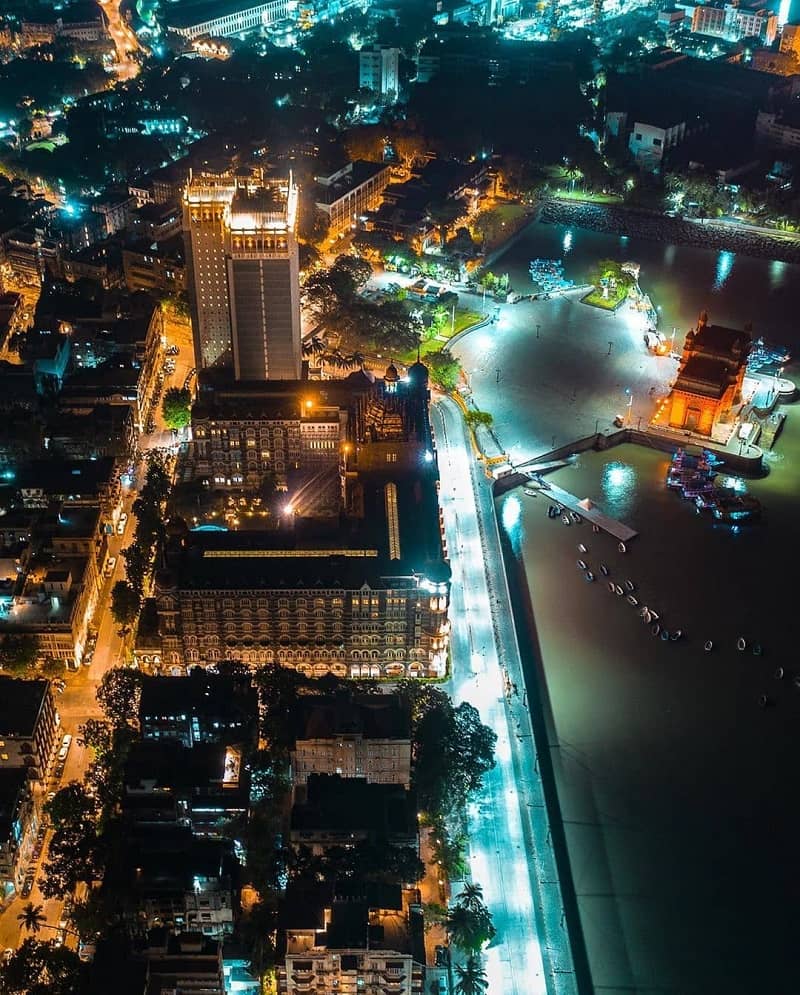 Gateway of India with Taj Hotel Mumbai