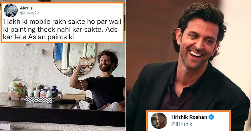 Hrithik Roshan reply fans for seelan wall