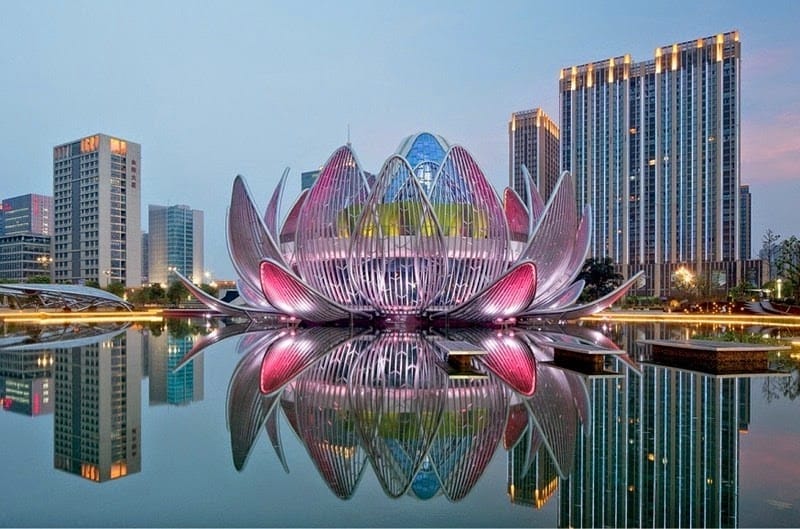 Lotus Building, Wujin, China