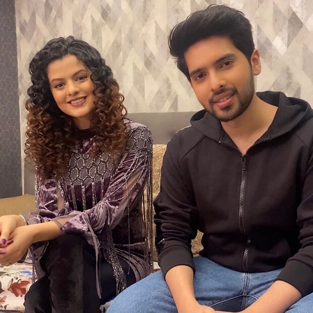 Palak Muchhal with Armaan Malik