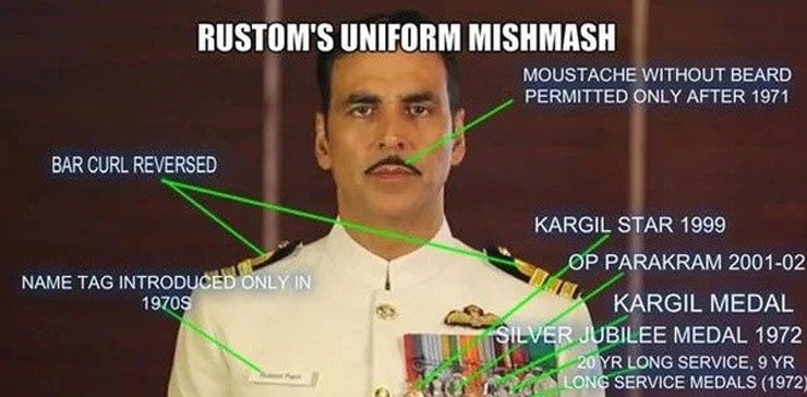 Rustom - Wrong uniform mishmash