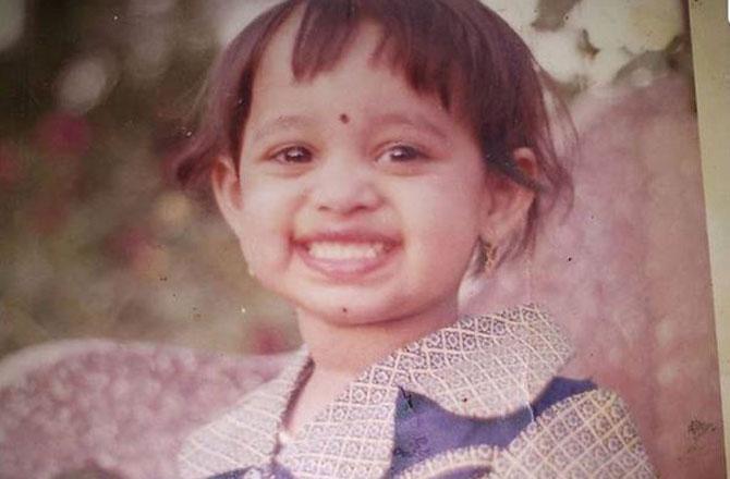 Sonalika Joshi childhood picture