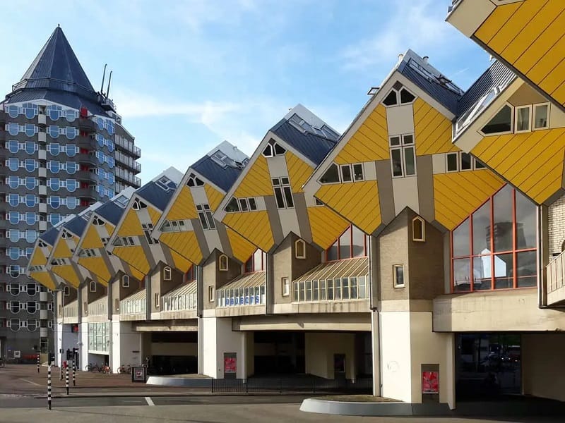 Unique hotels -Cubic Houses, Rotterdam, Netherlands
