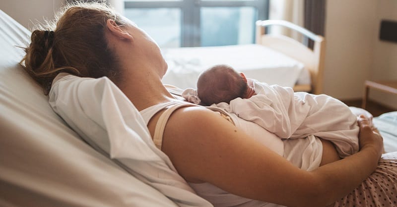 mother baby newborn hospital