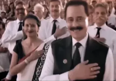 subrata roy's followers special salute