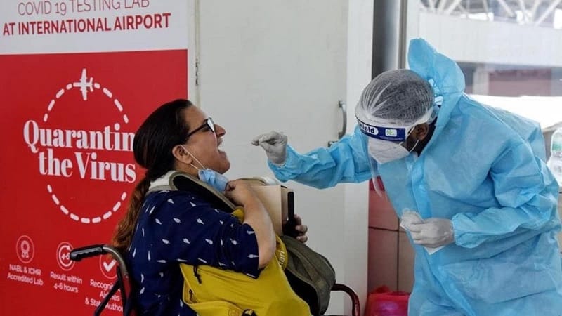 pcr test at delhi airport