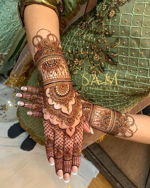 Amazing Jewellery Mehndi Design Back Hand |Simple/Easy mehendi designs 2020|Fancy  Mehndi by S... | Mehndi designs, Henna, Henna nails