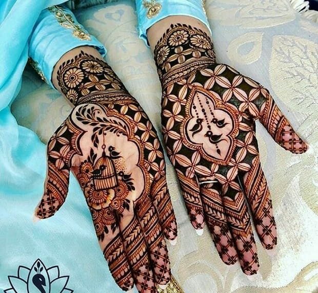 full hand mehndi designs