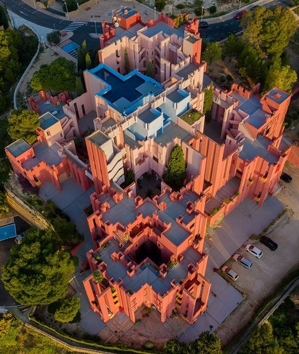 La Muralla Roja, Calpe, Spain