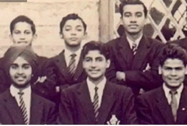 Amitabh Bachchan school photos
