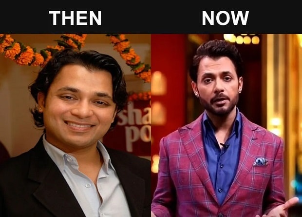 Anupam Mittal then vs now