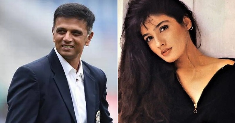 Rahul Dravid Raveena Tandon