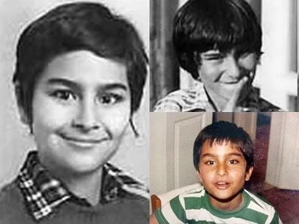 Saif Ali Khan childhood photos