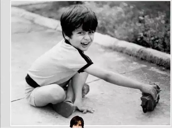 Shahid Kapoor childhood photos