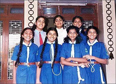 Shilpa Shetty school photos