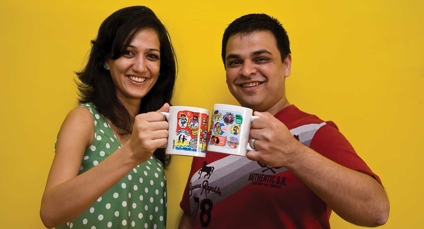 Couple Entrepreneur - Shubhra Chadda and Vivek Prabhakar