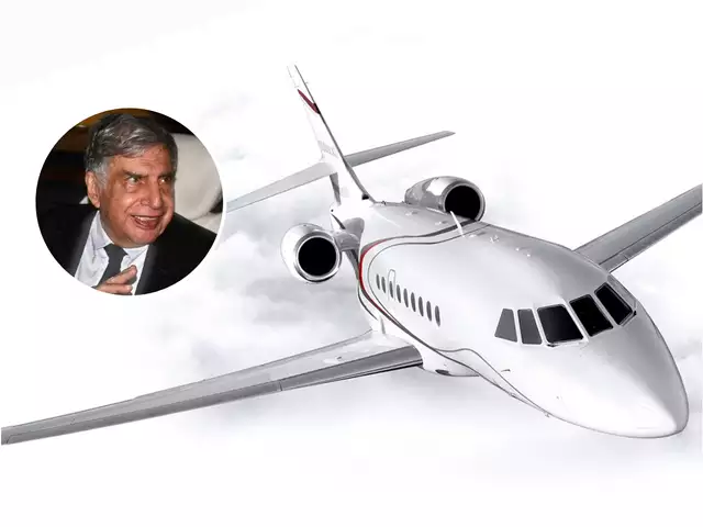 Things Owned By Ratan Tata - Dassault Falcon Private Jet
