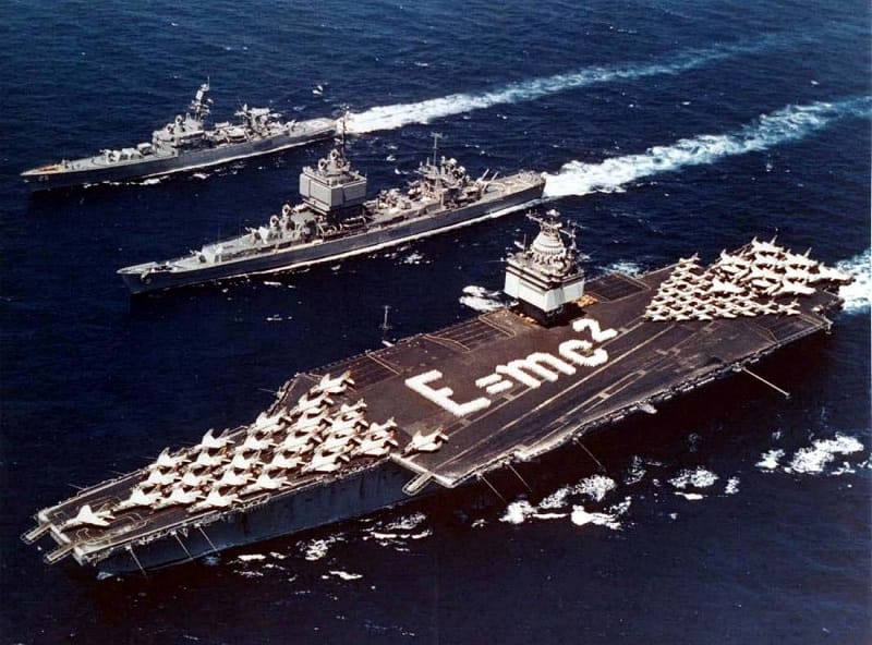 uss enterprise 1971 india war