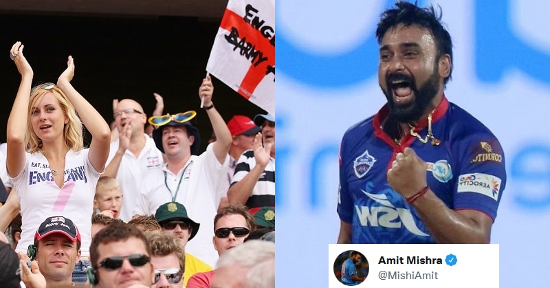 Barmy Army Amit Mishra