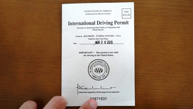 International Driving Permit