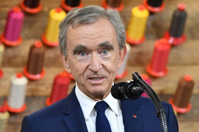 Bernard Arnault first job