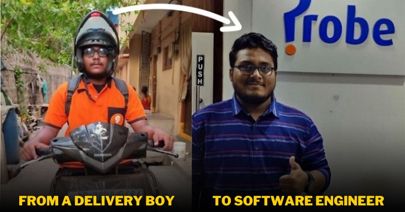 Delivery boy to software engineer - Shaik Abdul Sathar