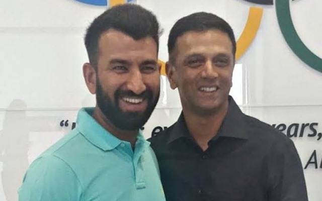 cheteshwar pujara rahul dravid
