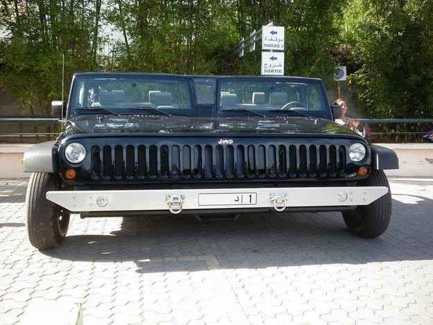 dubai double jeep