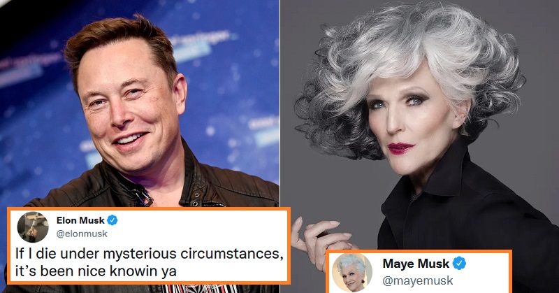 elon musk mother die