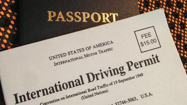 international driving permit application