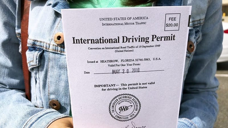 international driving permit process
