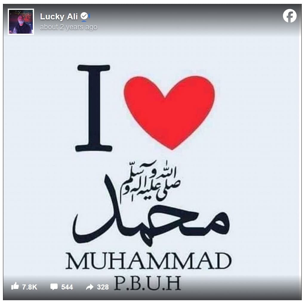 Lucky Ali I Love Muhammad
