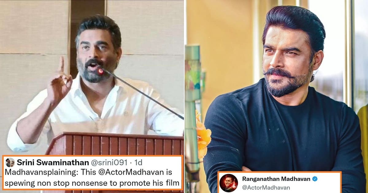 Madhavan reply troll