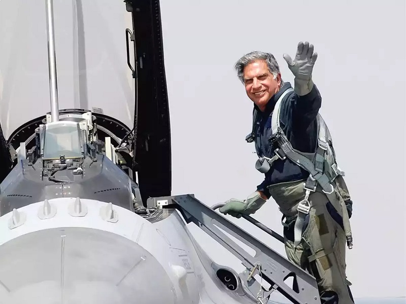 Ratan Tata is a skilled pilot