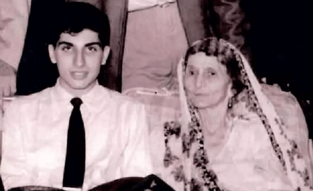 Ratan Tata with his grandmother