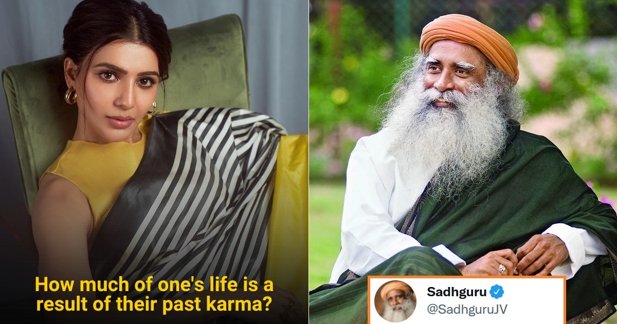 Samantha Ruth Prabhu asks Sadhguru