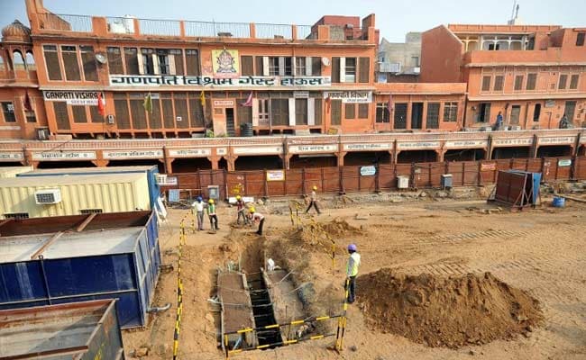 jaipur metro construction