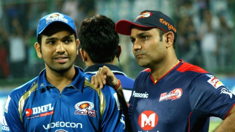 rohit sharma virender sehwag