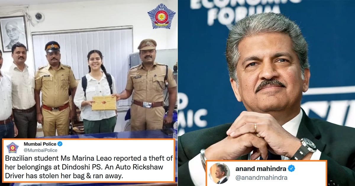 Anand Mahindra Lauds Mumbai Police