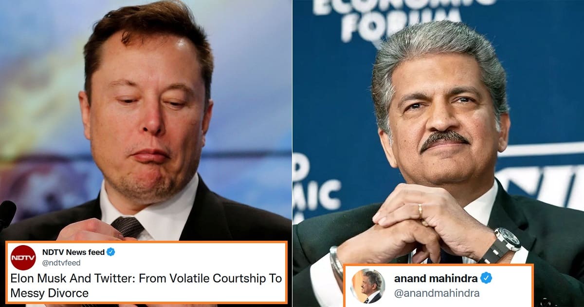 Anand Mahindra Mocks Elon Musk