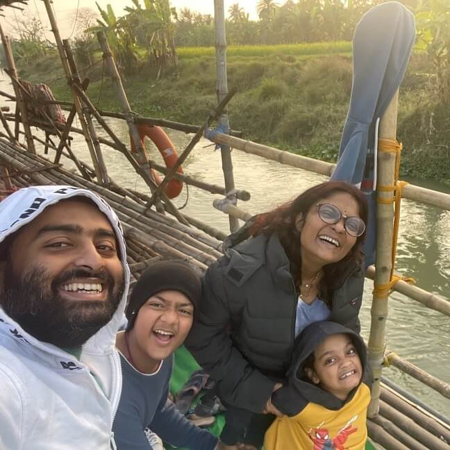 Arijit Singh family