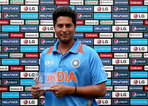 Kuldeep played an important part in the Under-19 World Cup team