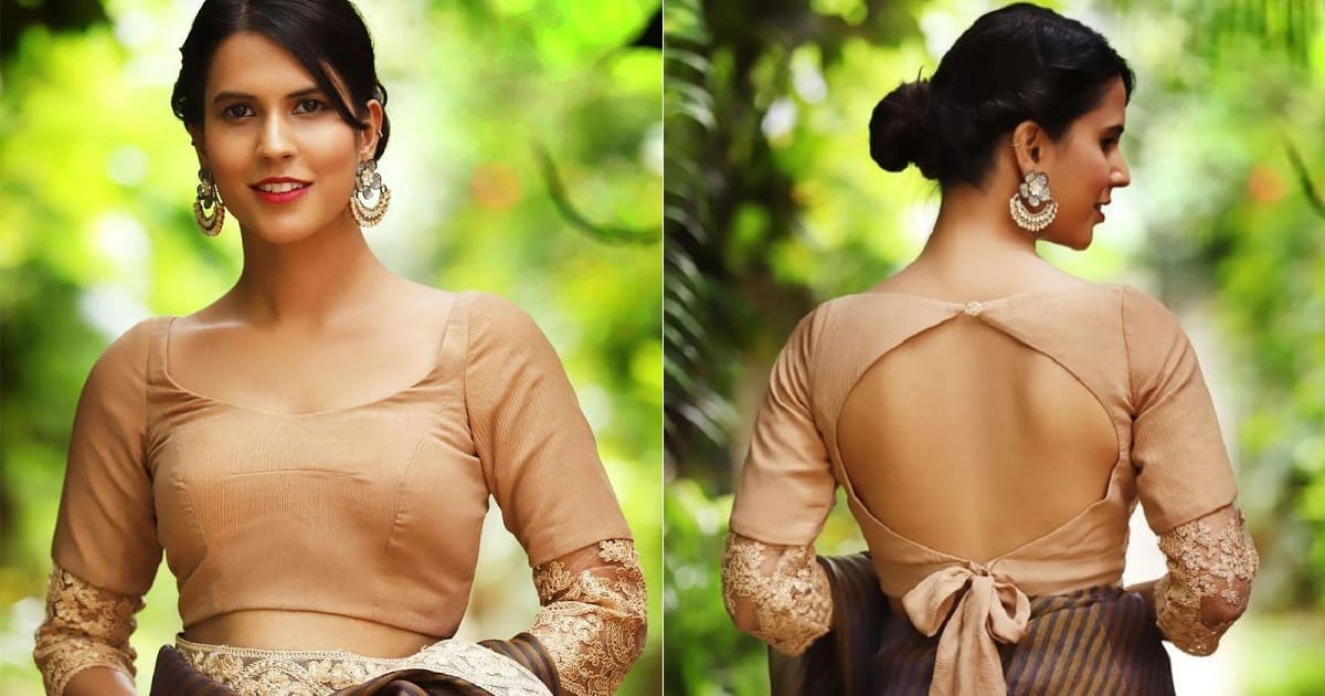 Top 20 Trendy Designer Silk Saree blouse Designs