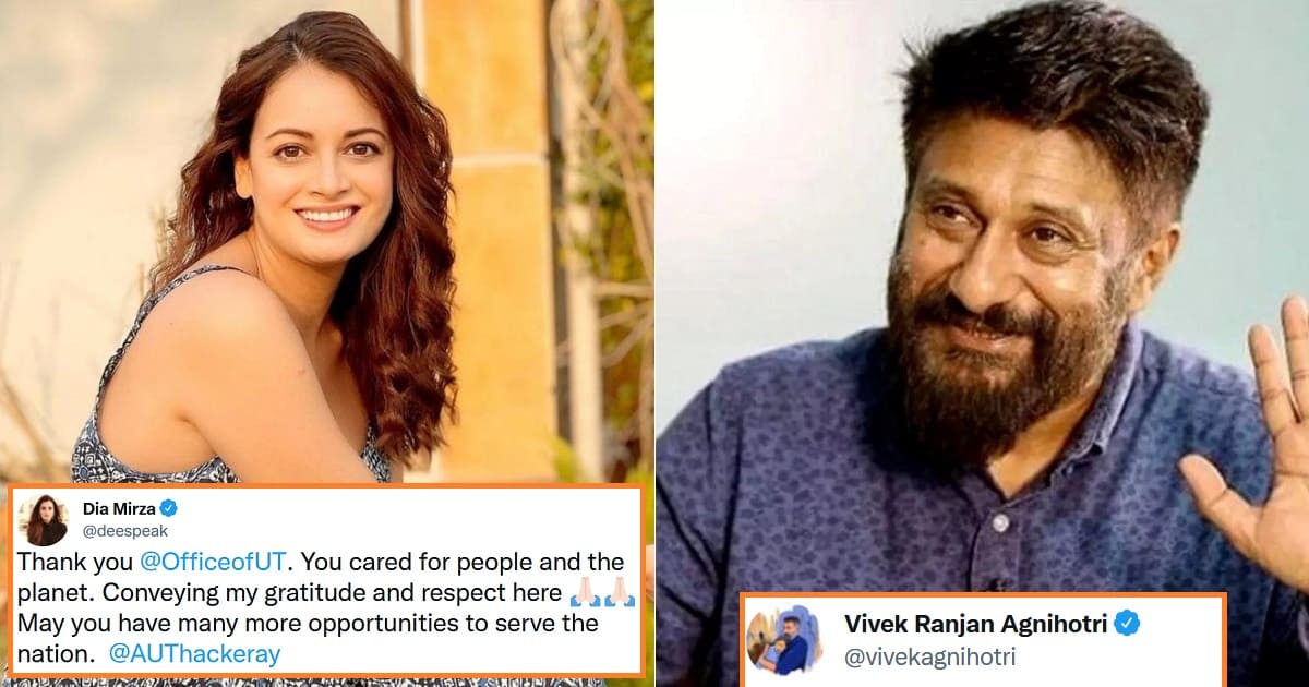 Vivek Agnihotri mocks Dia Mirza