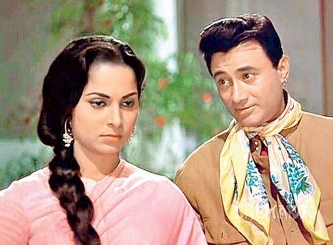 Waheeda Rehman and Dev Anand in Guide