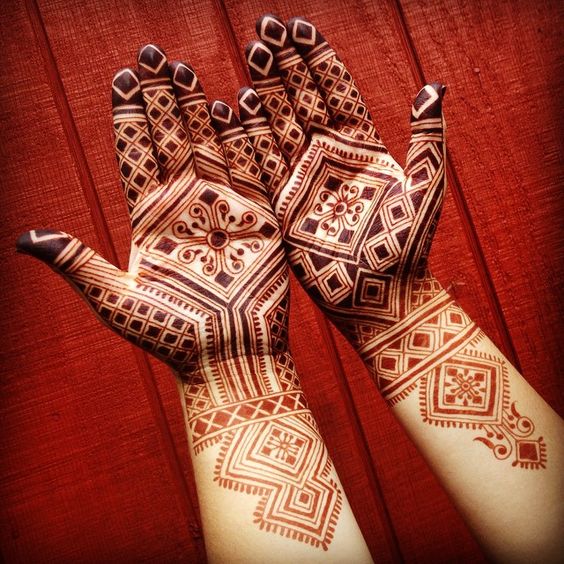 moroccan mehndi design