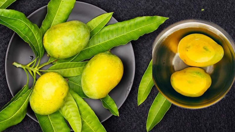 soaking mangoes before eating
